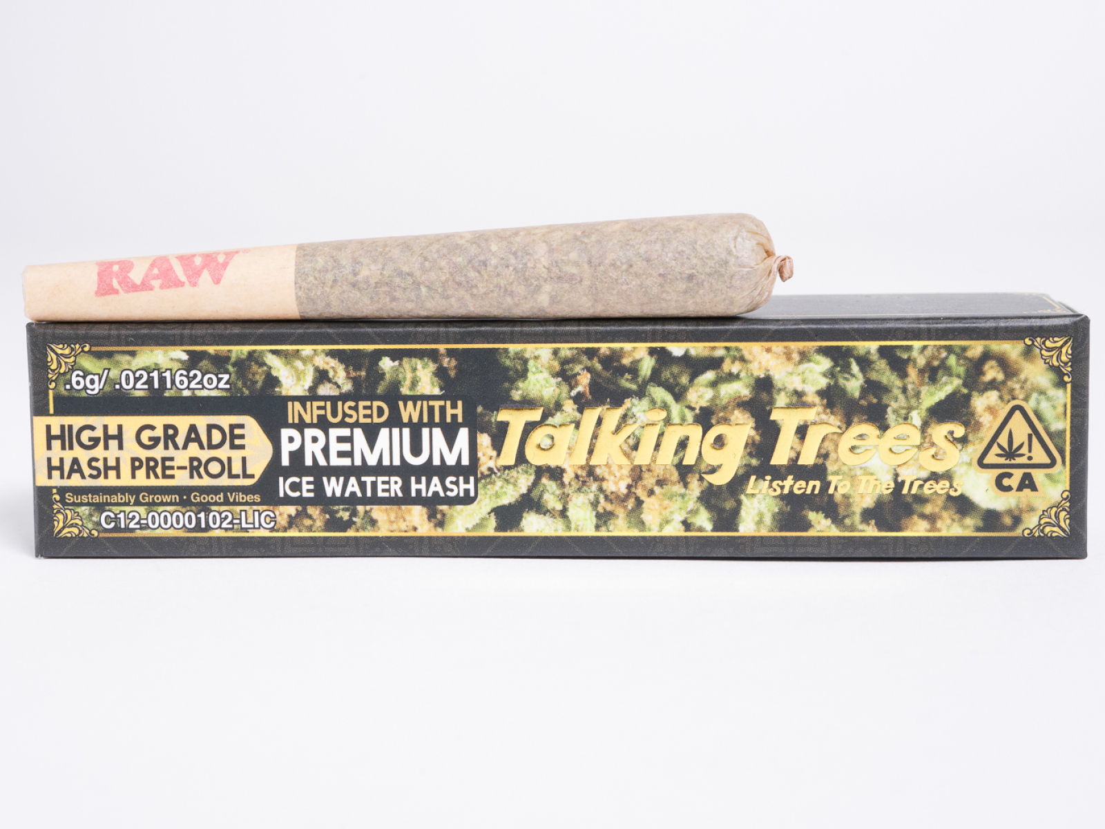 Talking Trees Space Face x Vanilla Mintz 0.6g Infused Preroll Kure